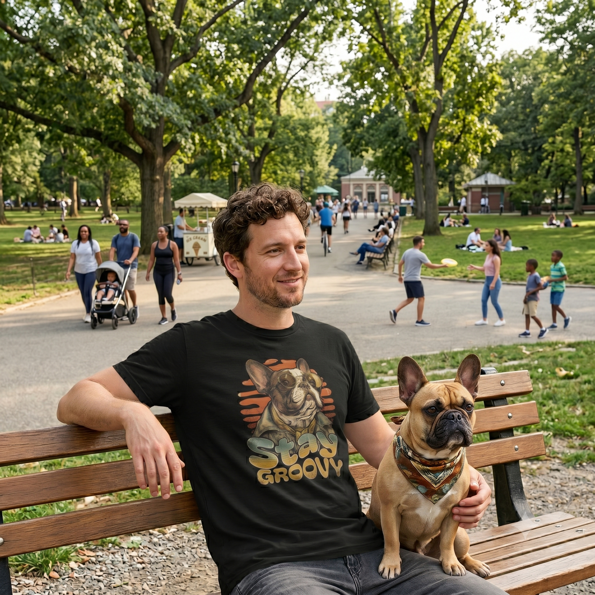 Frenchie Vibes Tee