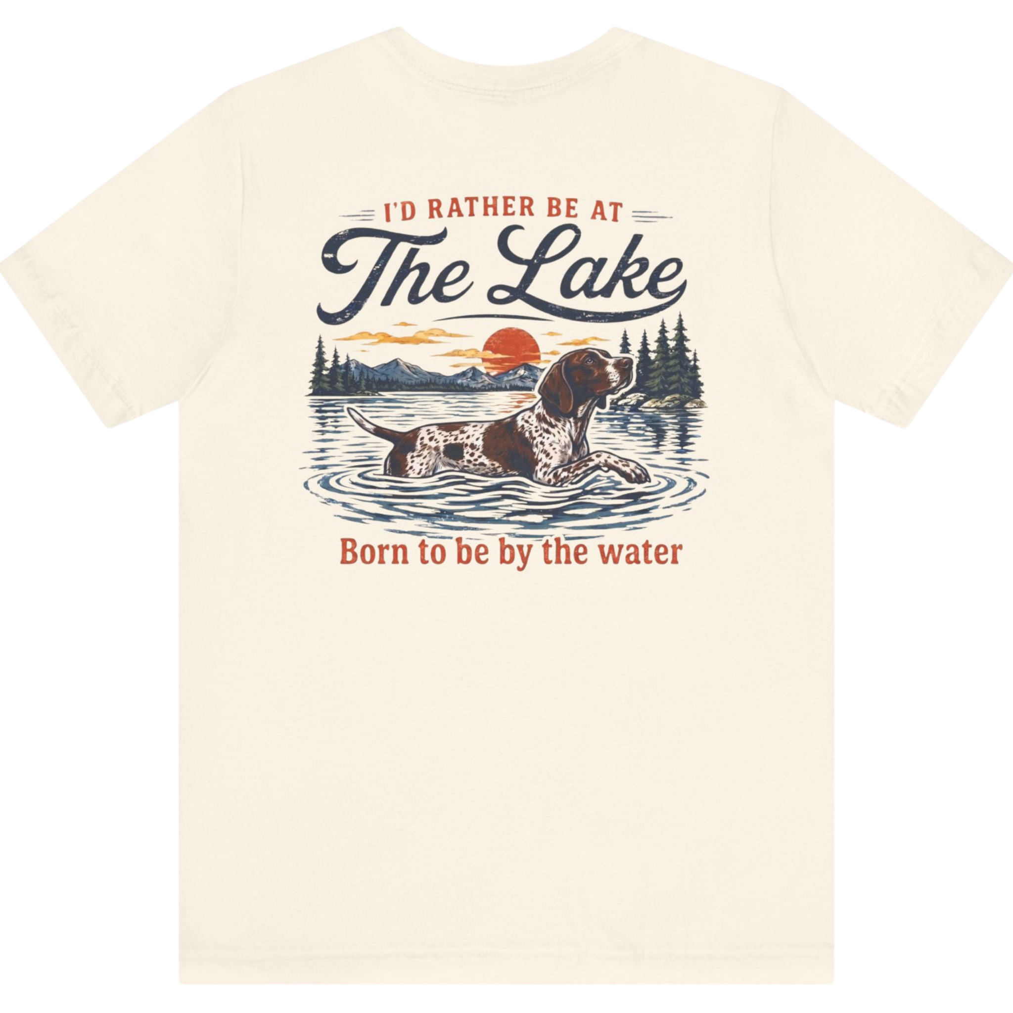 I'd Rather Be At The Lake Tee
