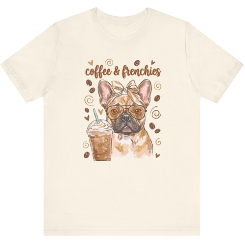 Coffee & Frenchies Vintage Tee