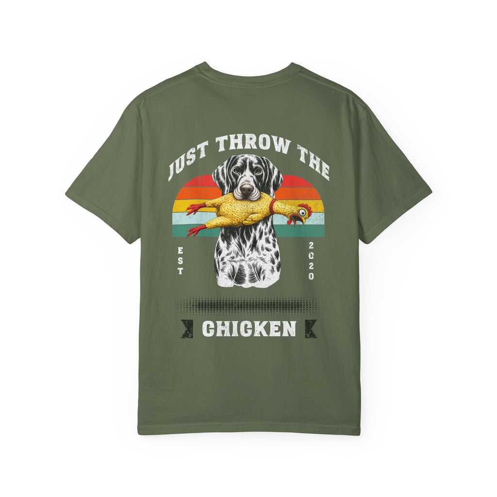 Just Throw The Chicken Signature T-shirt