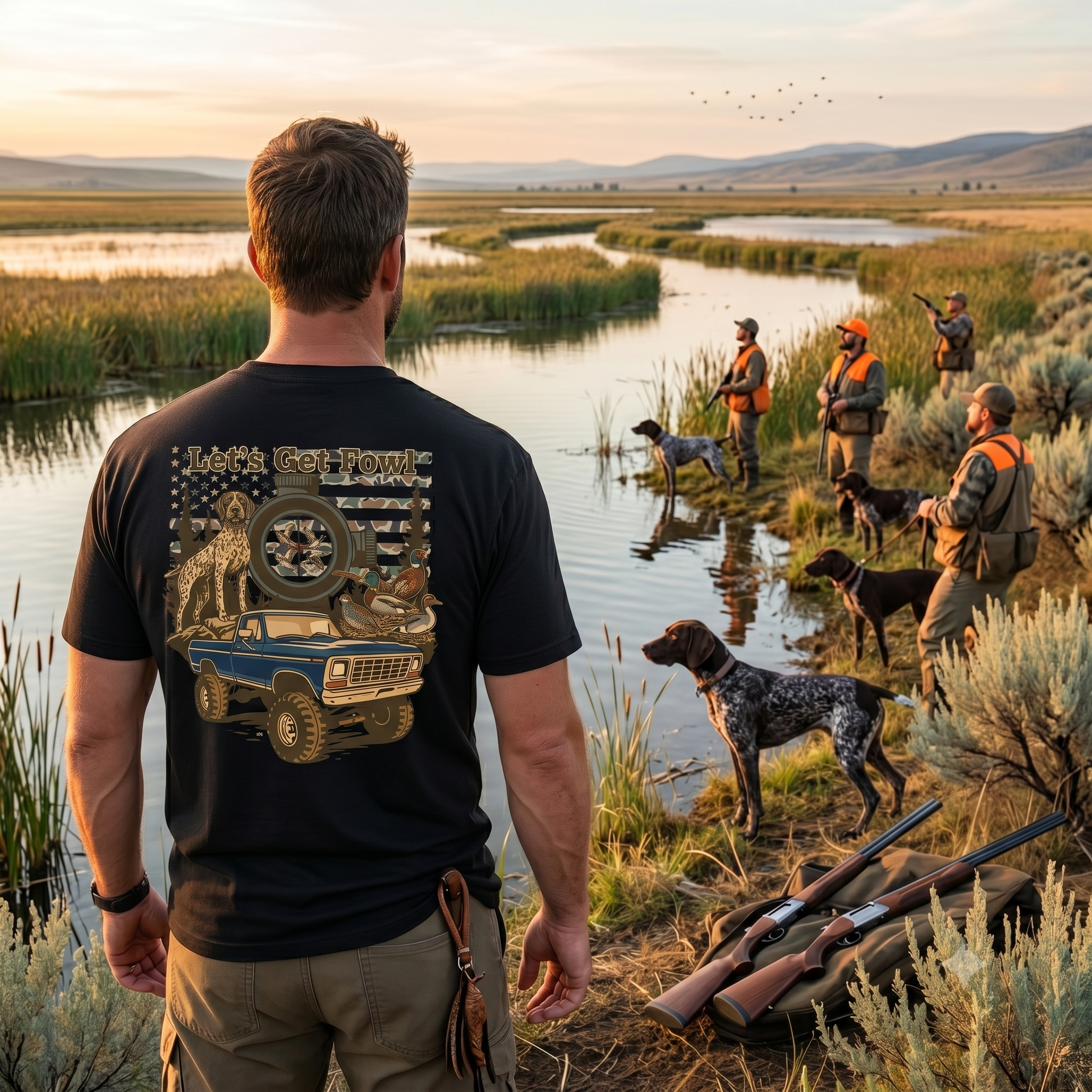 Let's Get Fowl Tee